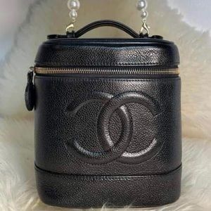 Authentic Vintage Chanel Vanity Bag.